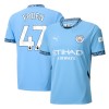 Original Fußballtrikot Manchester City Foden 47 Heimtrikot 2024-25 Für Herren